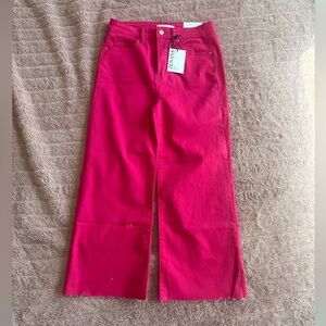 Zenana Wide Leg Pink Pant